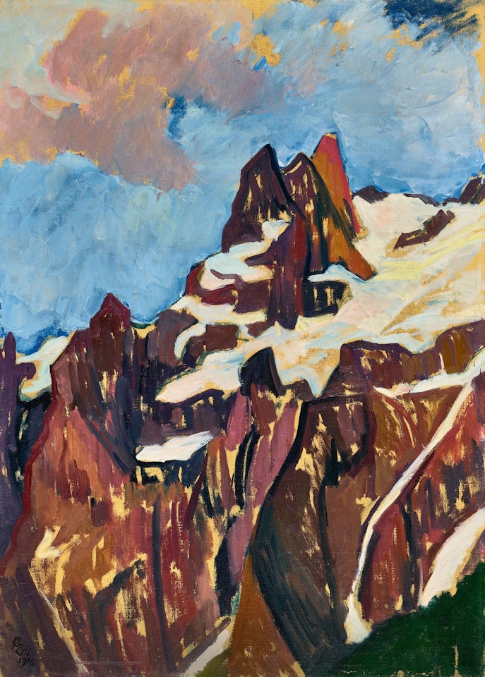 "Piz Bacone II" by Giovanni Giacometti