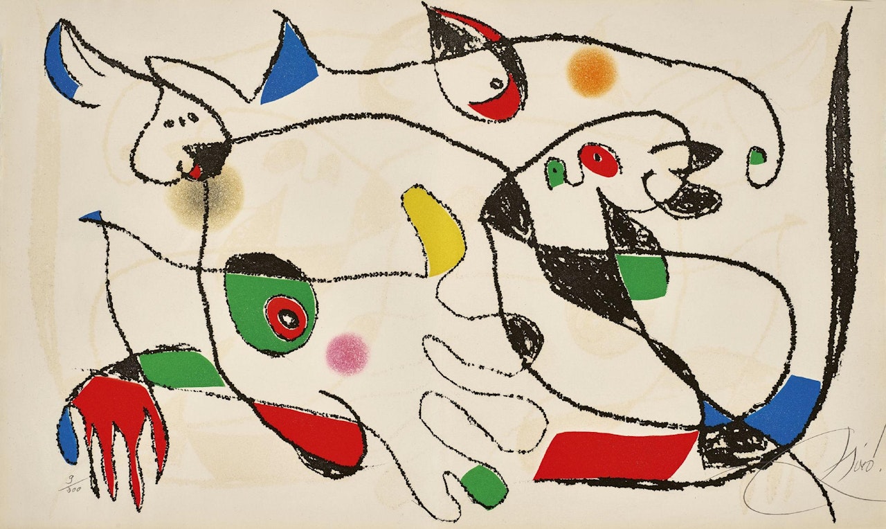 Jacques Prévert; "Adonides" by Joan Miró