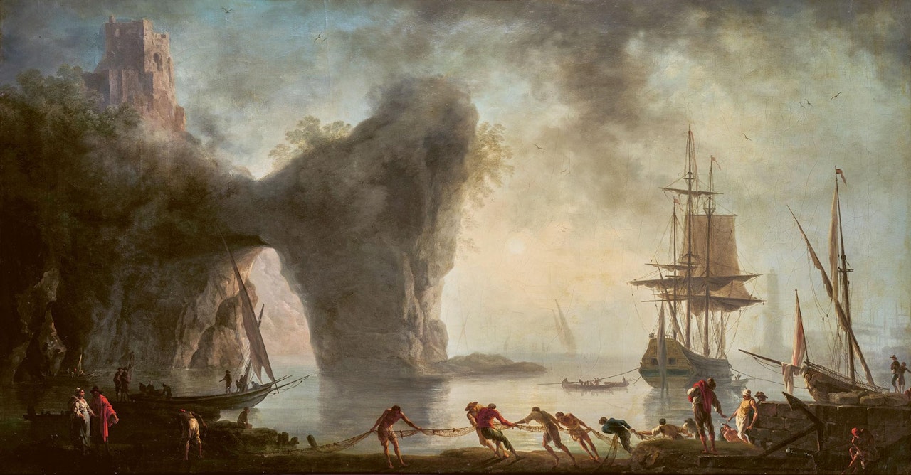 "Brouillard du matin" by Claude Joseph Vernet