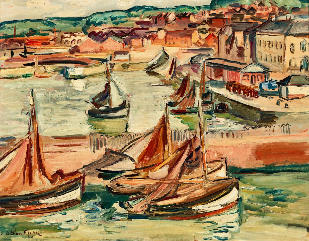 "Honfleur" by Othon Friesz