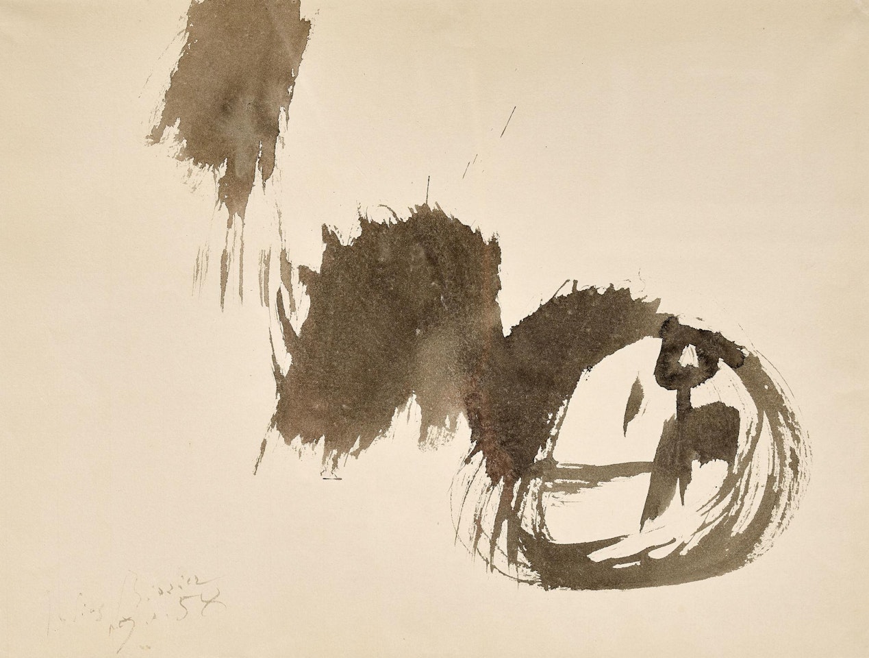 Untitled by Julius Bissier