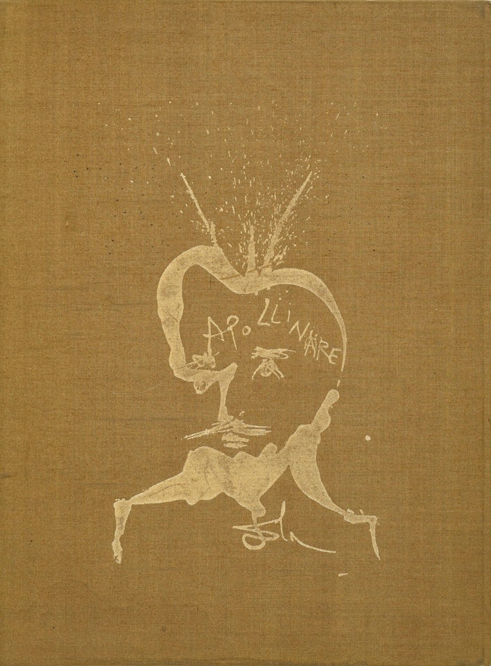 Guillaume Apollinaire; "Poèmes secrets" by Salvador Dali