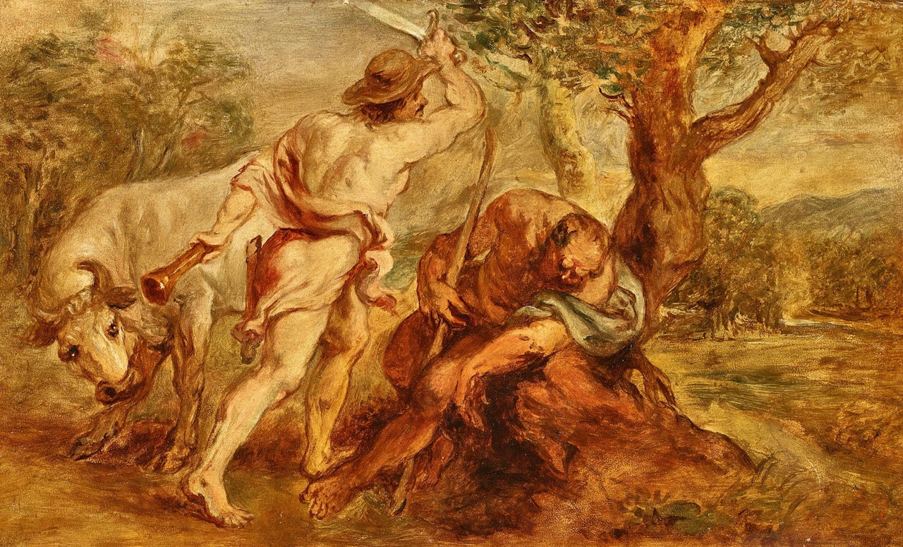 Copy - Copy; Mercury beheads the sleeping Argus by Peter Paul Rubens