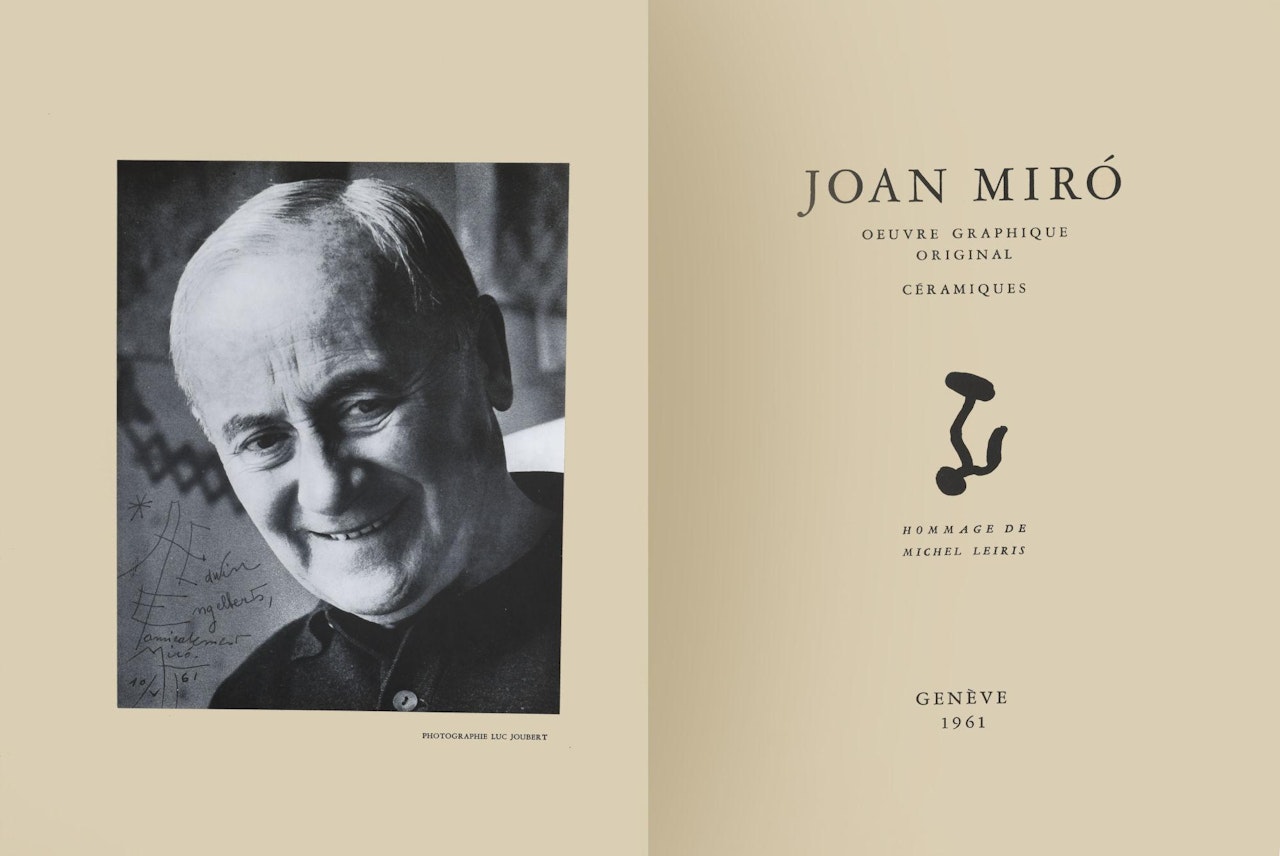 Céramiques by Joan Miró