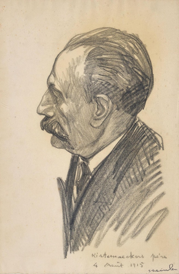 Henry Kistemaeckers père by Théophile Alexandre Steinlen