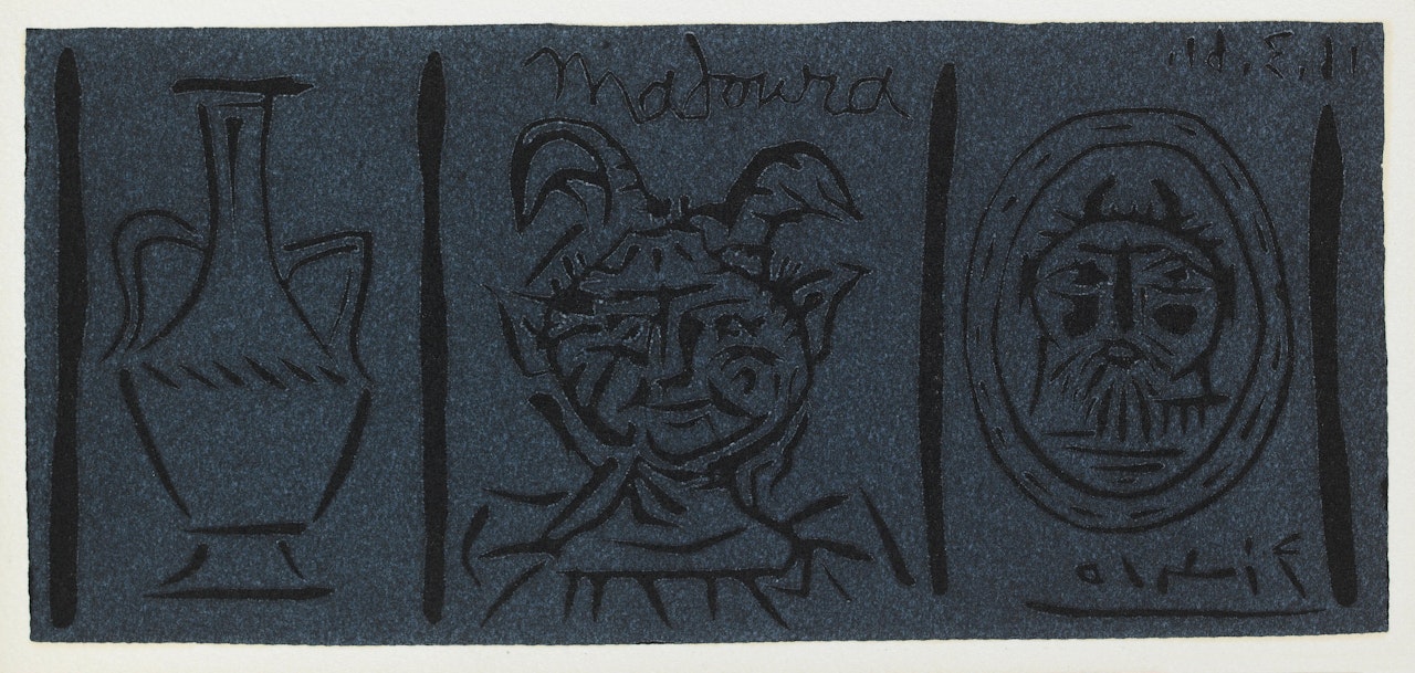 Madoura (Bloch 1021; Baer 1270) by Pablo Picasso