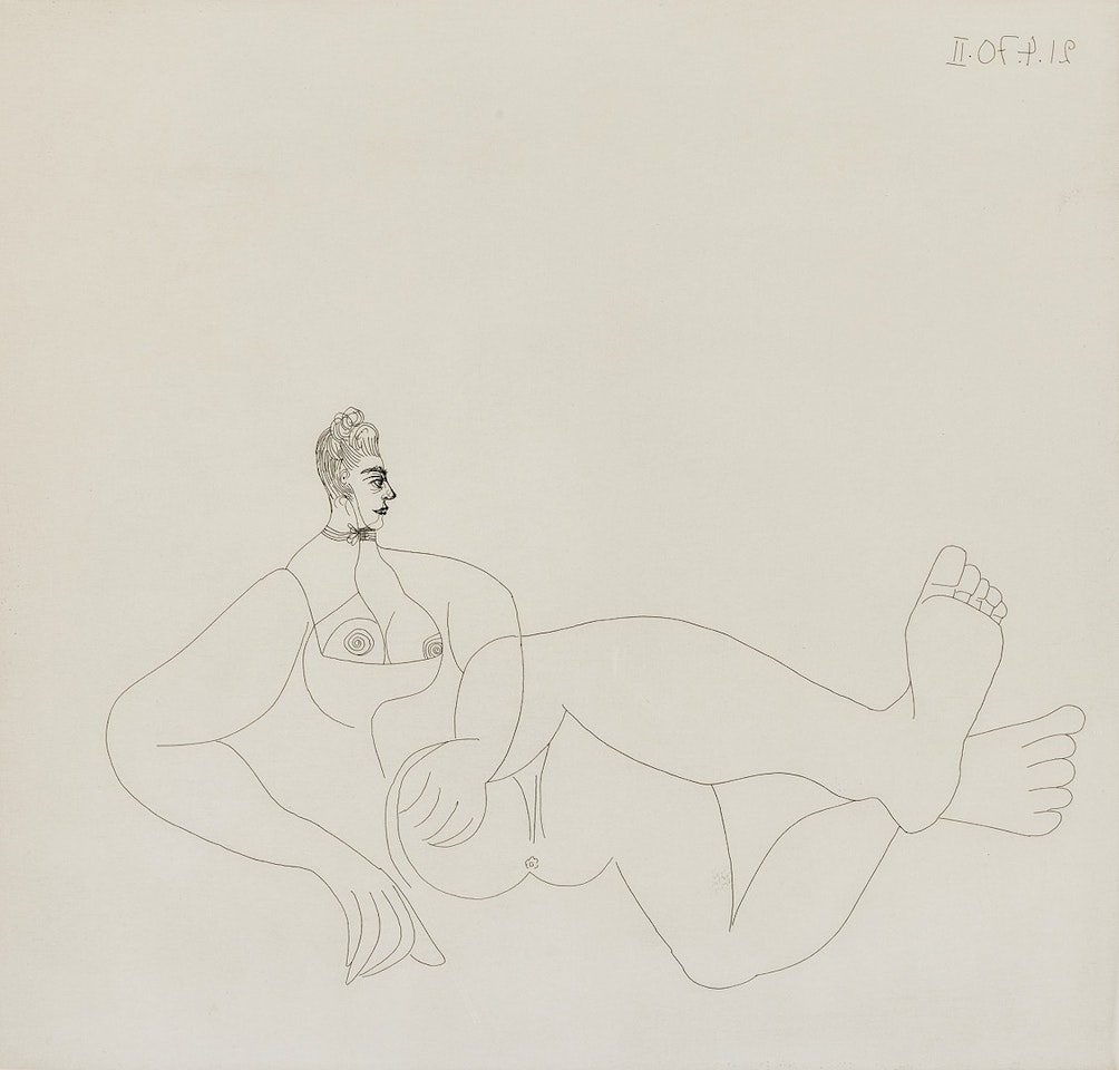 Untitled, from: "156 Series" by Pablo Picasso