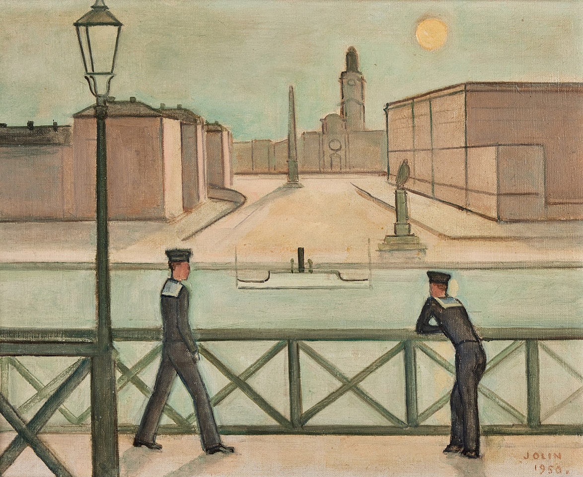Two sailors by Einar Jolin