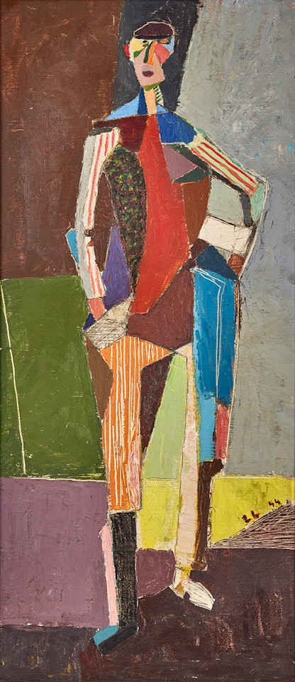 Male portrait by Lage Lindell