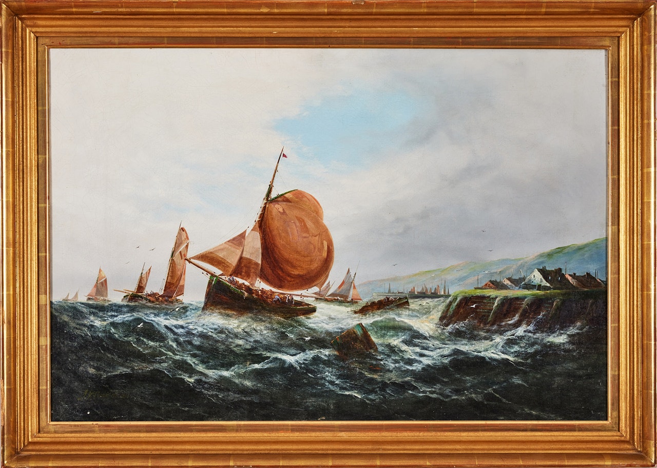 Marine motif by John Wilson Carmichael