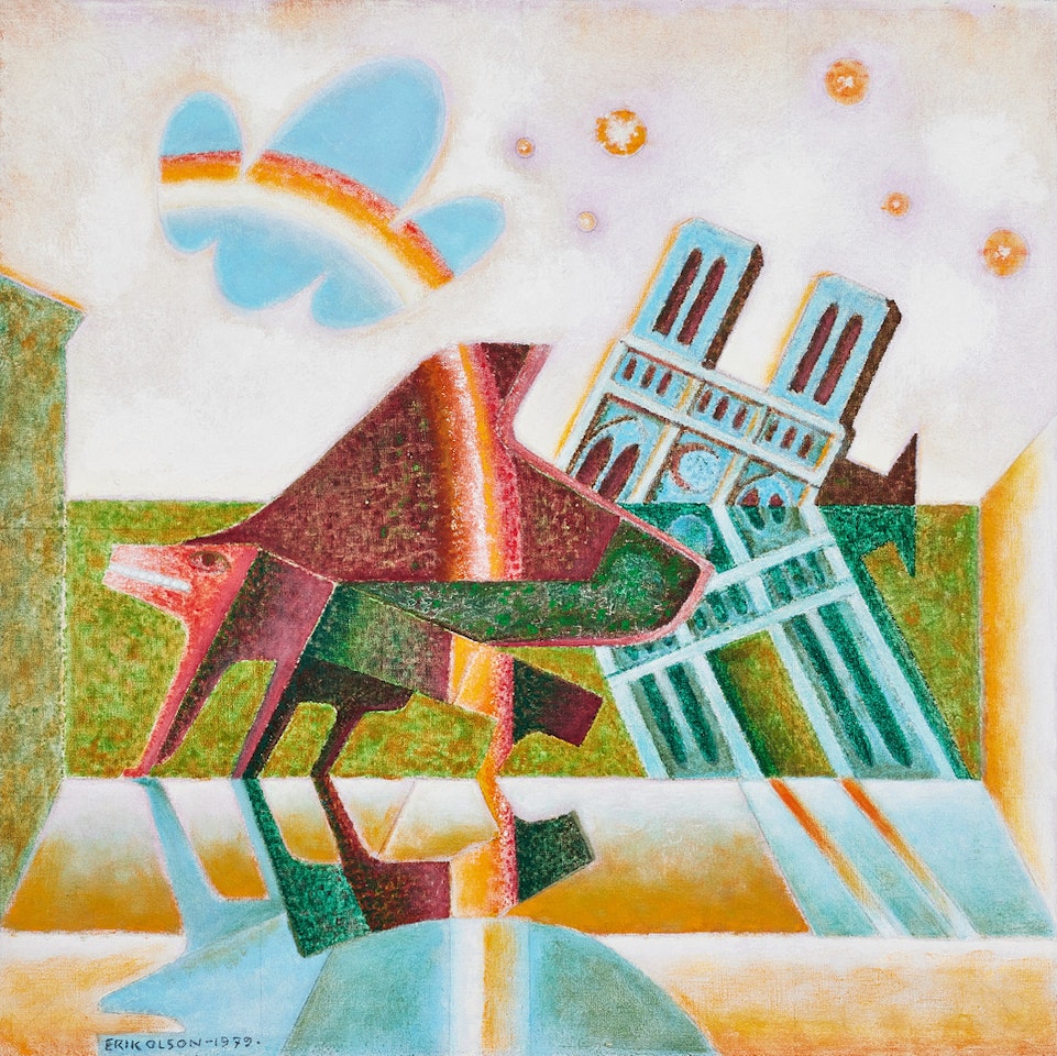 "The Ark of the Deluge (Notre Dame)". by Erik Olson