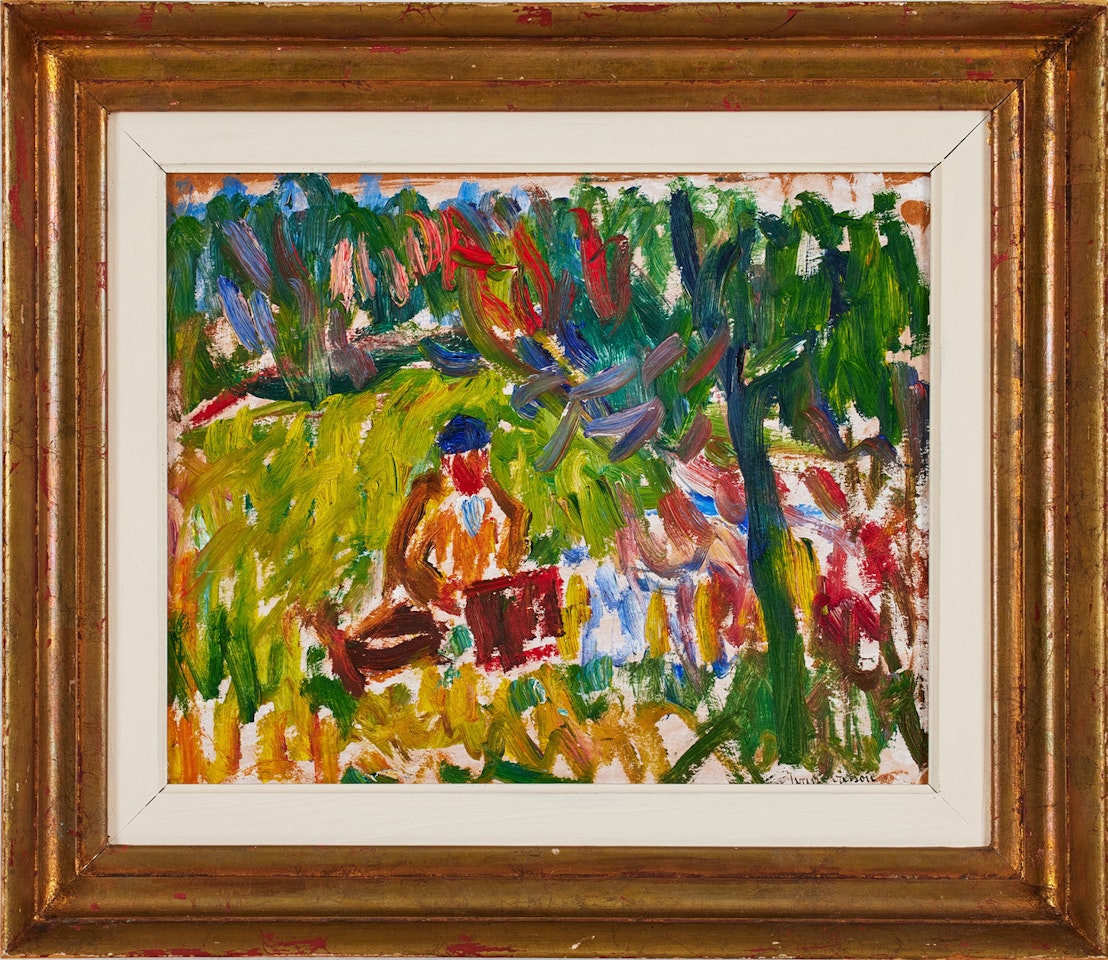 The painter by Ivan Ivarson