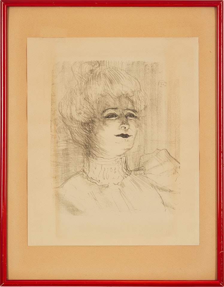 "Marie-Louise Marsy"; "Marie-Louise Marsy" by Henri de Toulouse-Lautrec