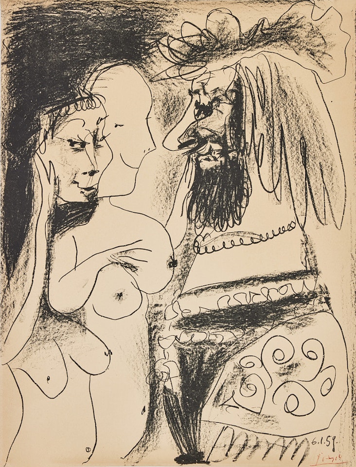 "Le Vieux Roi"; "Le Vieux Roi" by Pablo Picasso