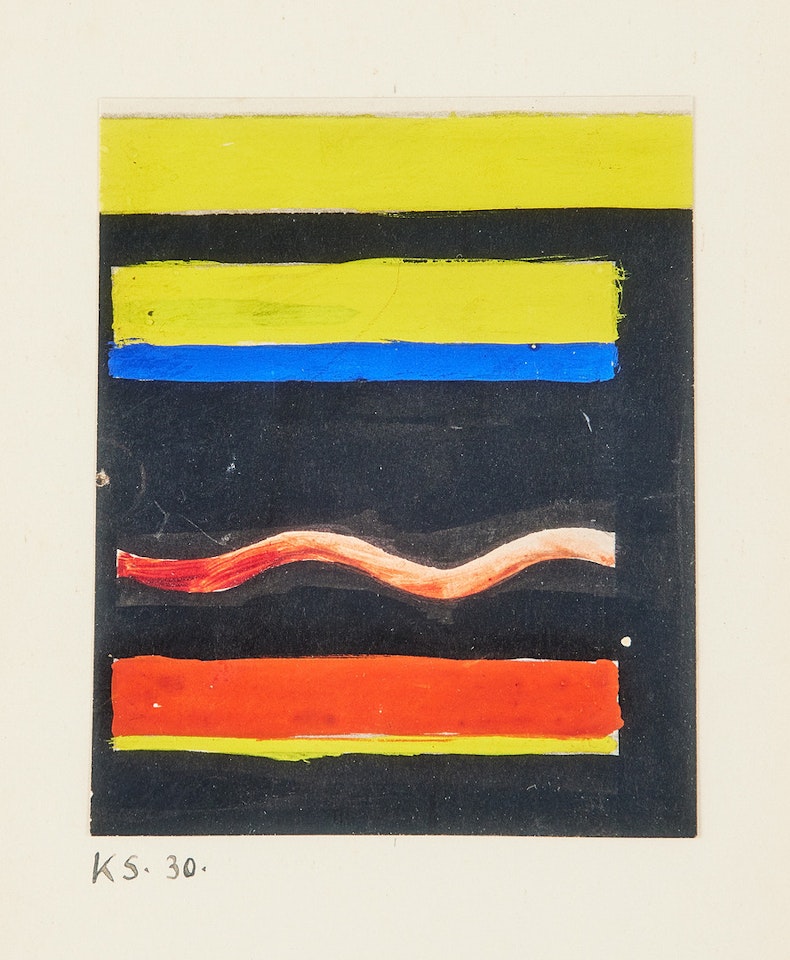 Untitled; Untitled by Kurt Schwitters