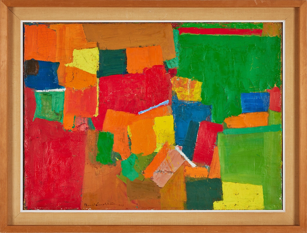 Composition by Bengt Lindstrom
