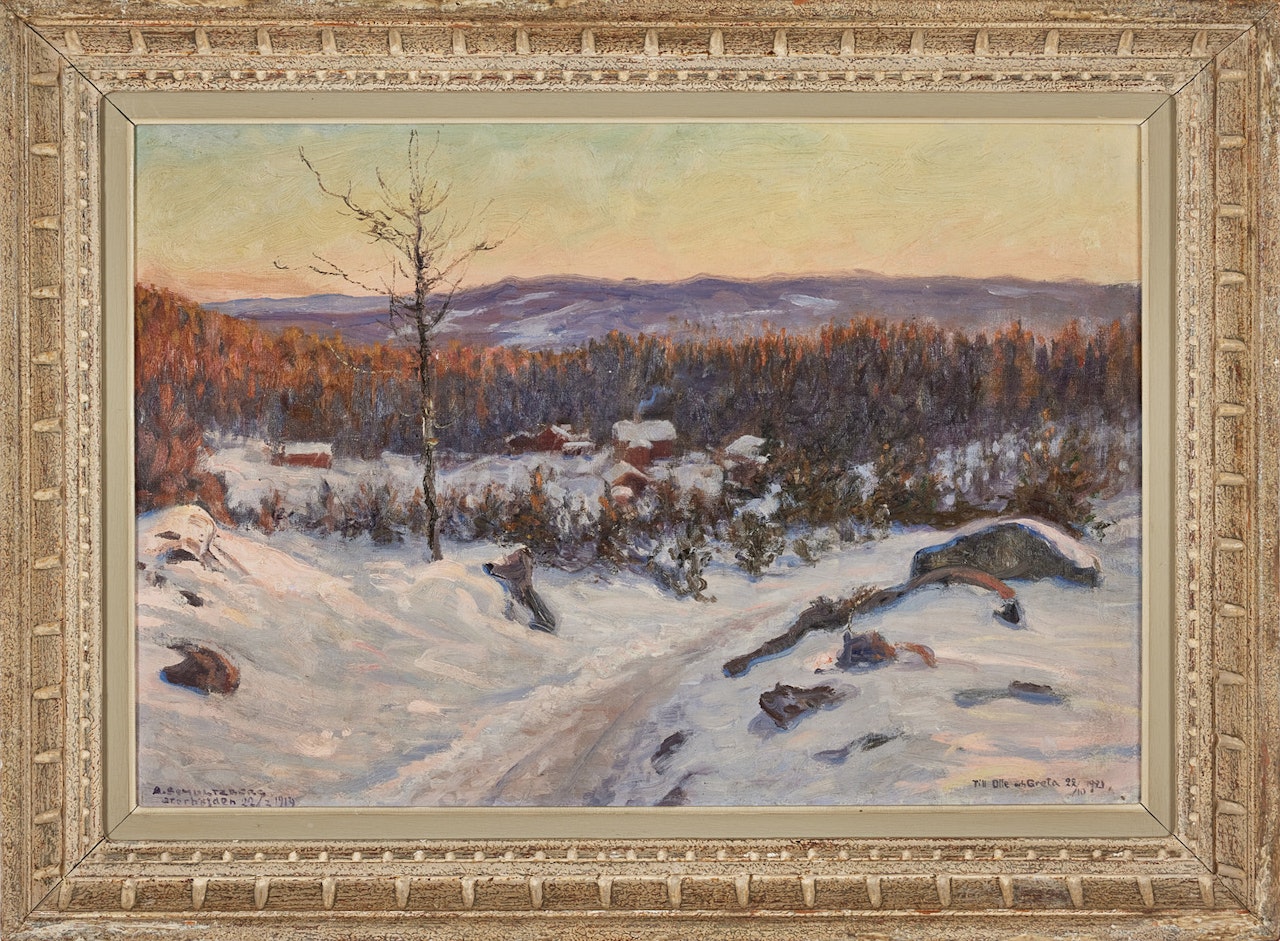 "Motif from Storhöjden" by Anshelm Schultzberg