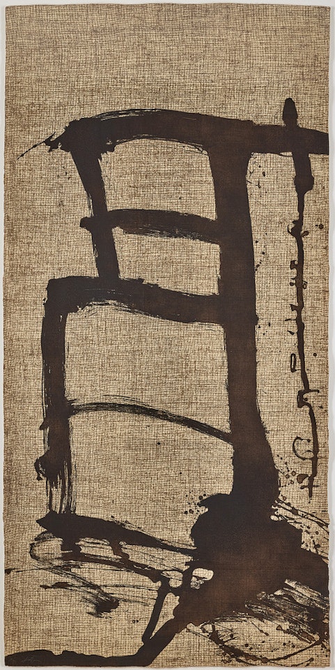 "Cadira". by Antoni Tapies