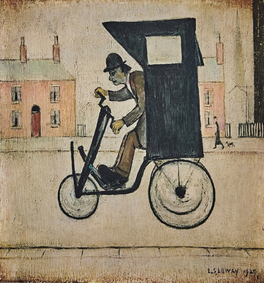 "The Contraption". by Laurence Stephen Lowry
