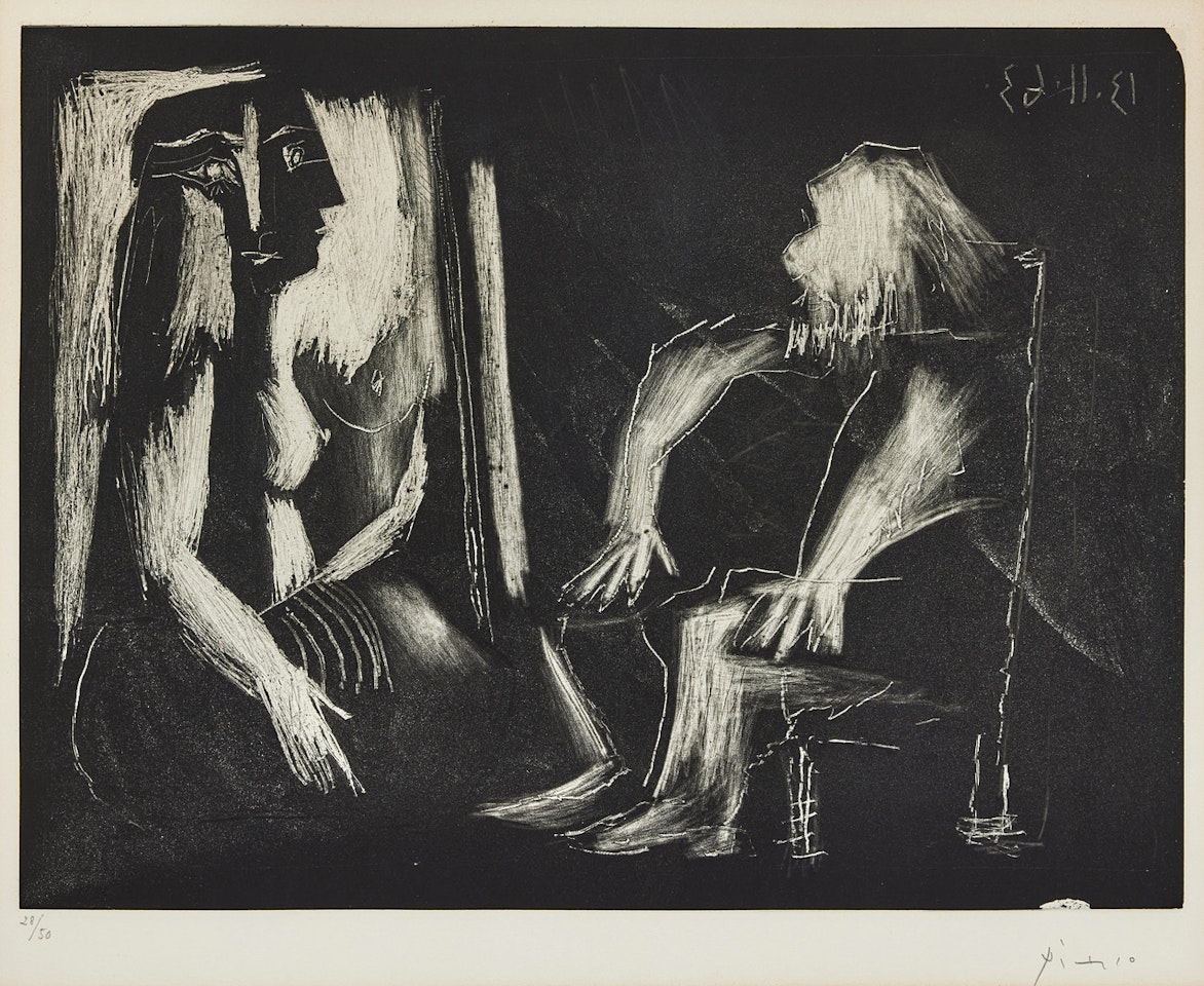 "Interior". by Pablo Picasso