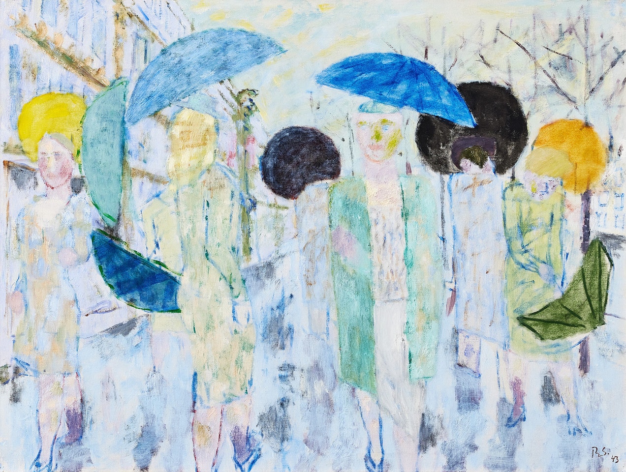 After rain by Ragnar Sandberg
