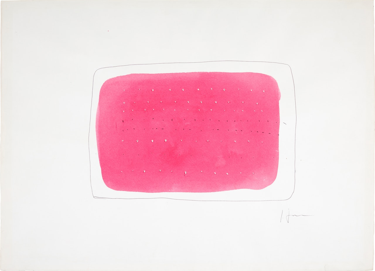 Concetto Spaziale by Lucio Fontana