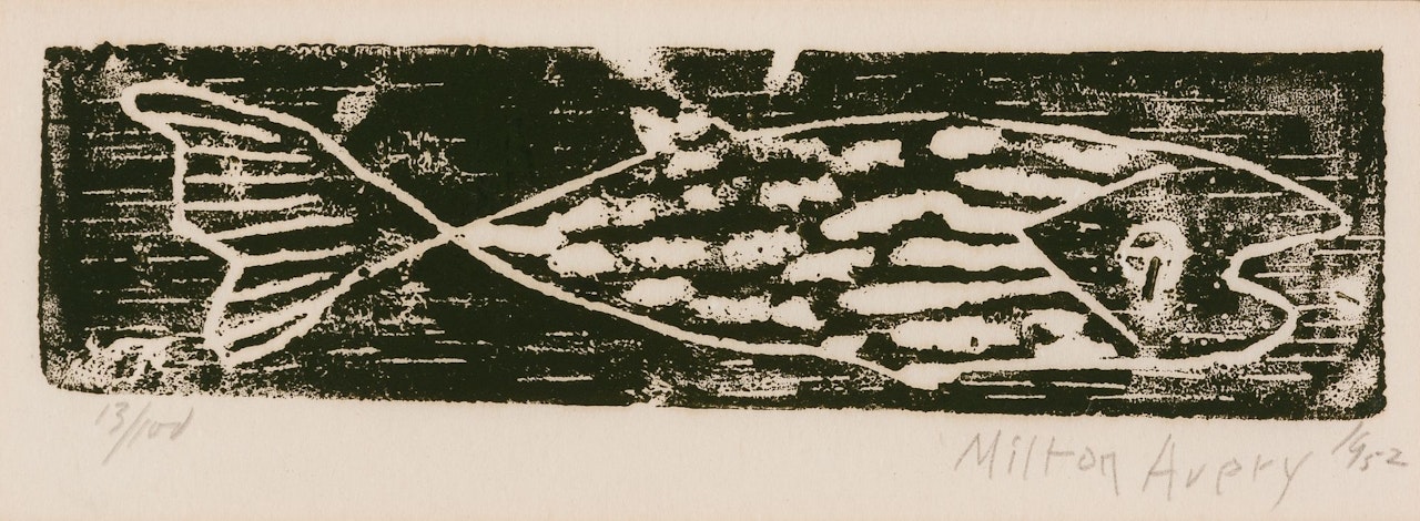 Fish by Milton Avery