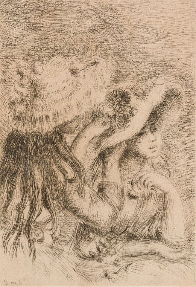 "Le Chapeau Épinglé #3" by Pierre-Auguste Renoir