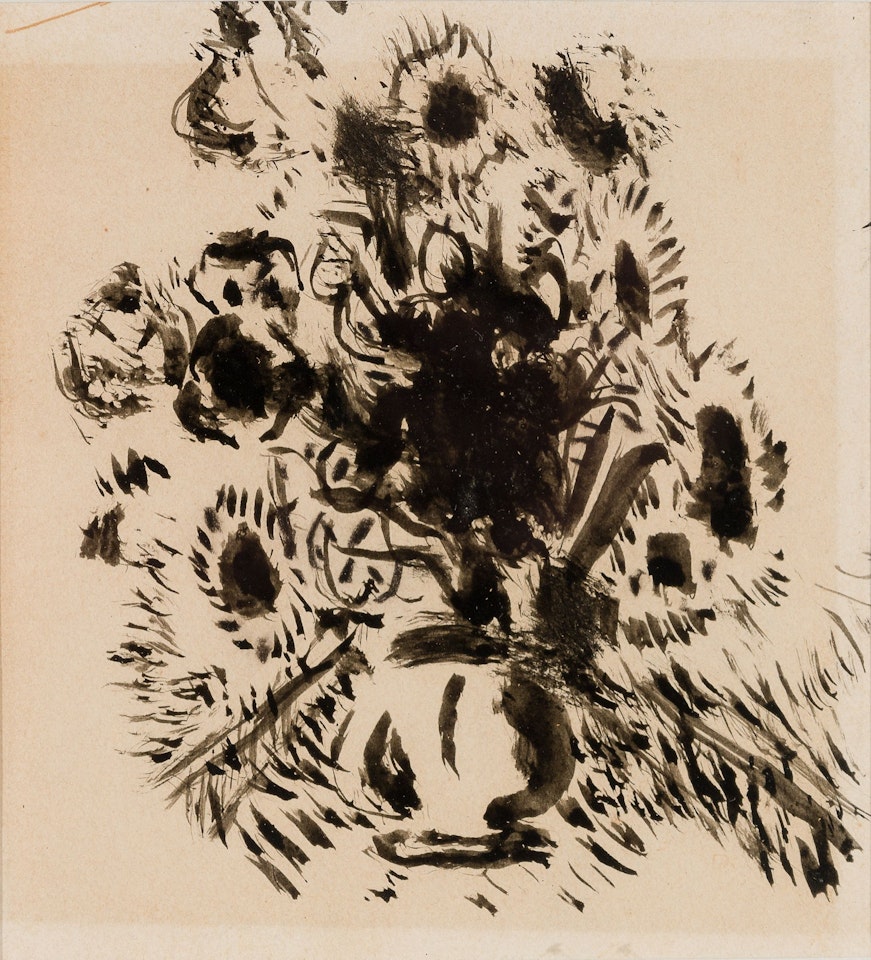 Fleurs dans un vase by Pierre Bonnard
