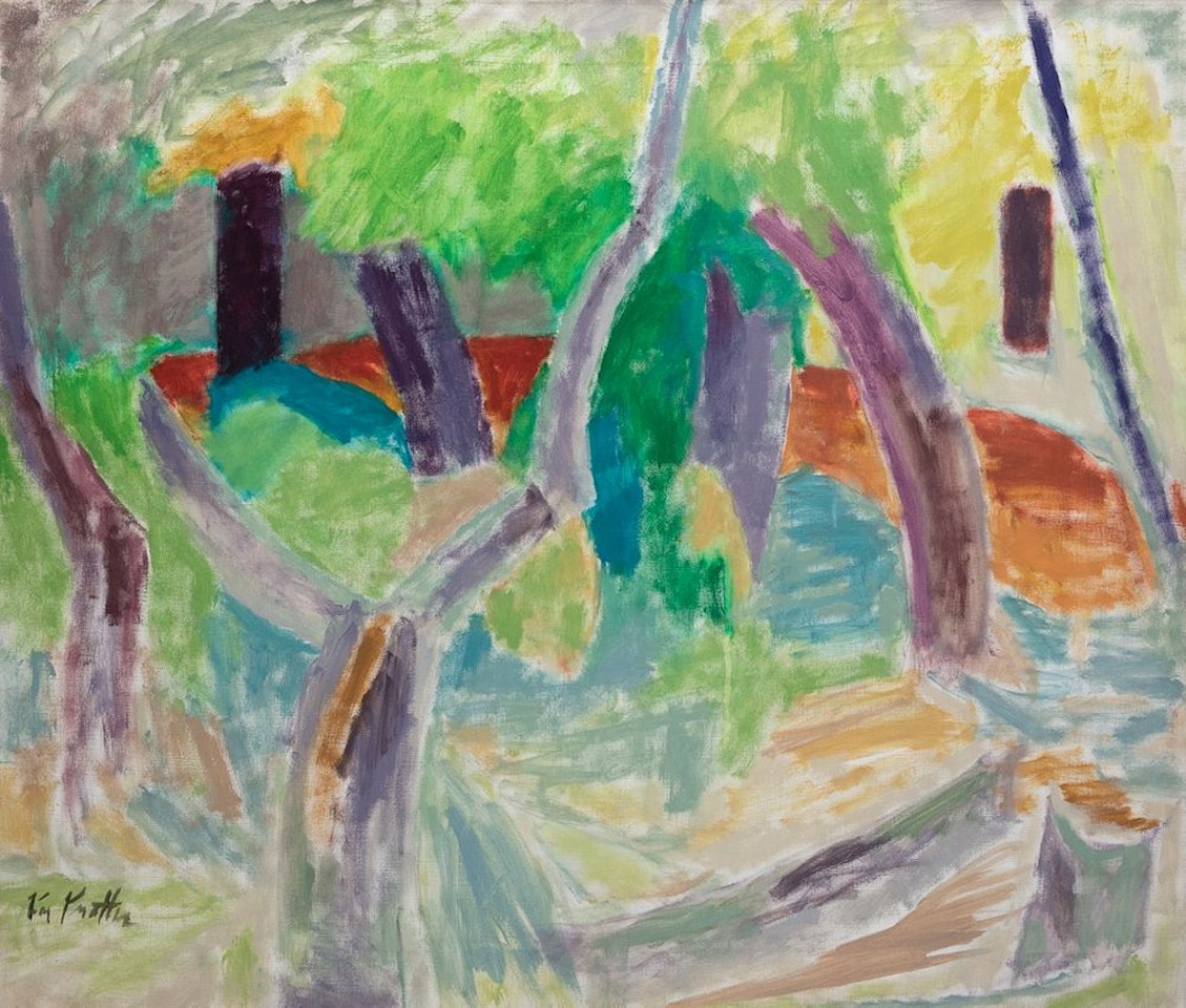 "Woodland" by Karl Knaths