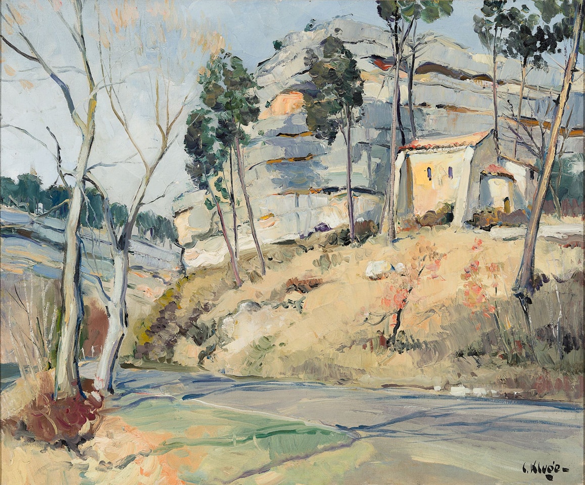 Landscape in Provence by Constantin Kluge