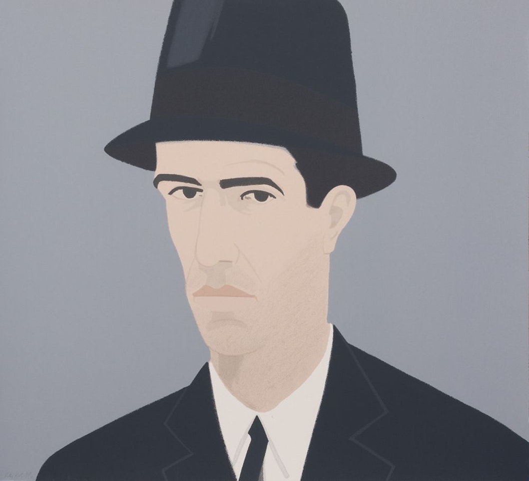 Self-Portrait (Passing) by Alex Katz