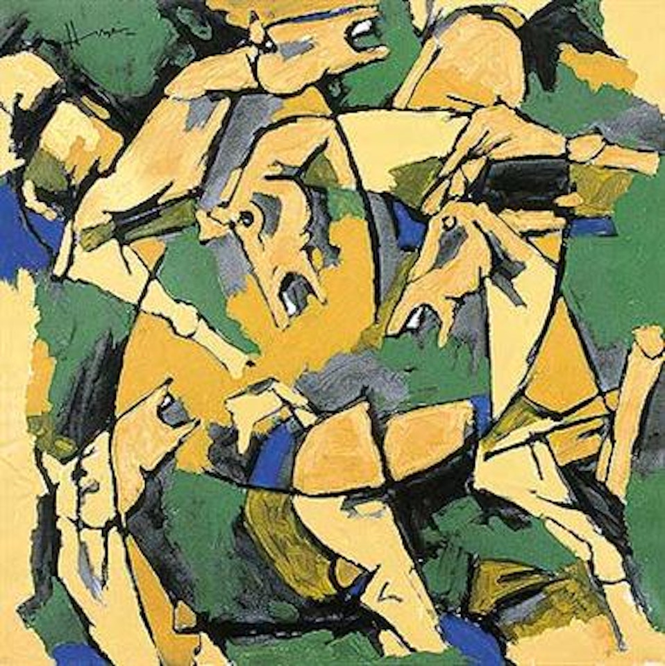 H Quartet by M.F. Husain