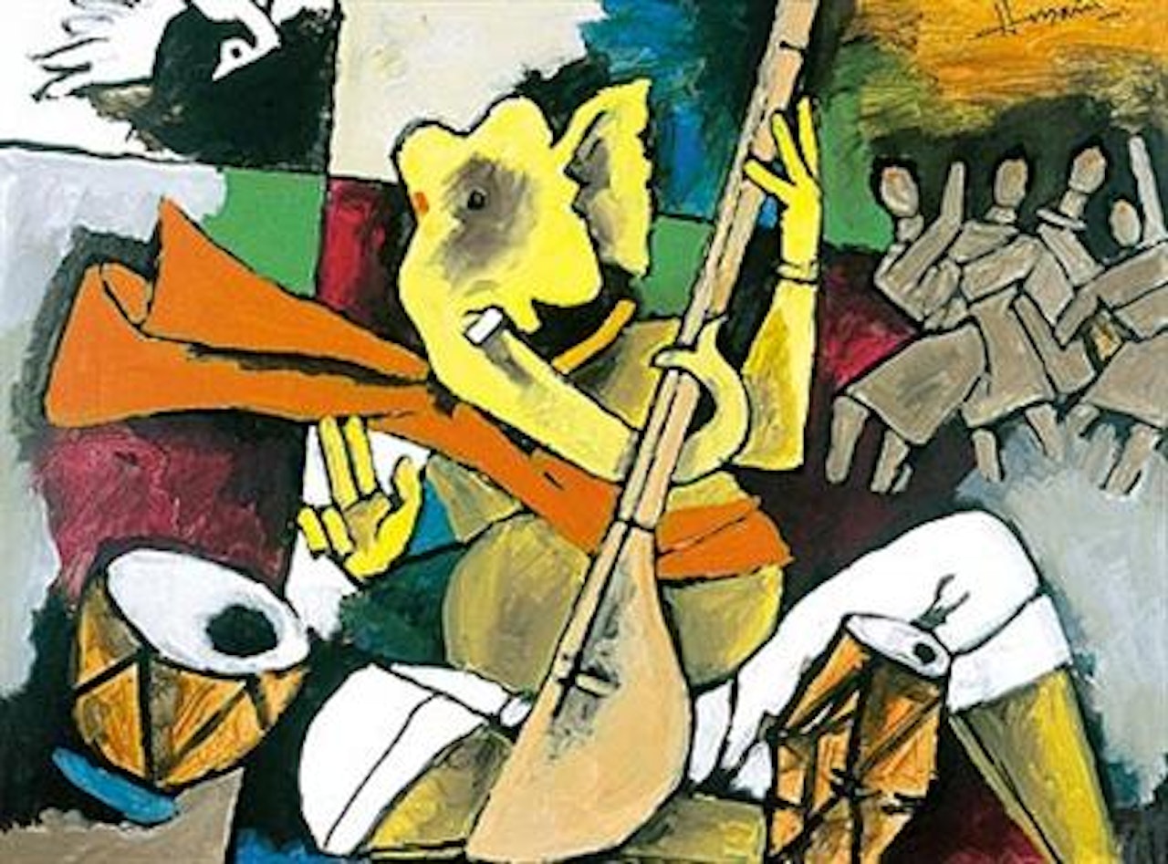 Untitled by M.F. Husain