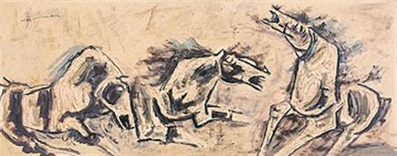 Untitled by M.F. Husain