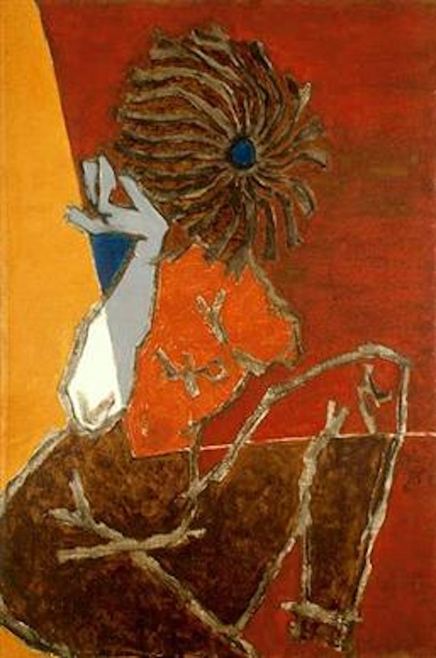 Maya V by M.F. Husain