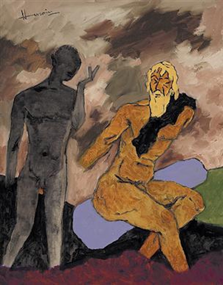 Untitled by M.F. Husain