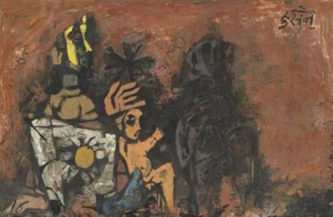 Devi by M.F. Husain