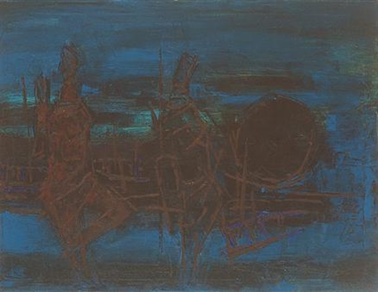 Untitled by M.F. Husain