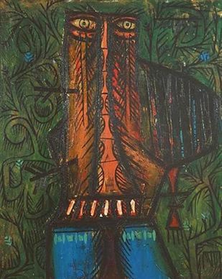 Tortured Indian Woman by Francis Newton Souza