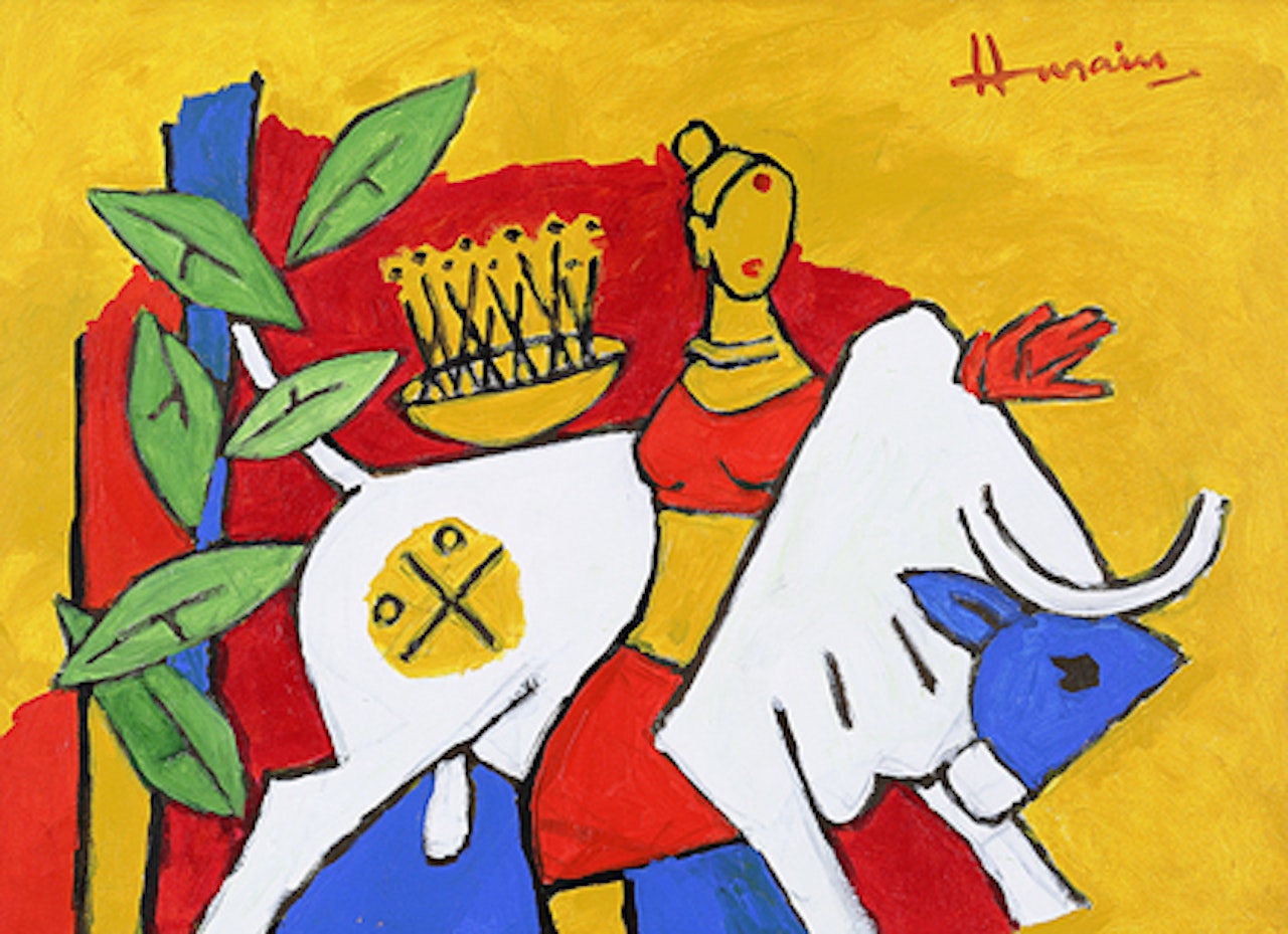 Untitled by M.F. Husain