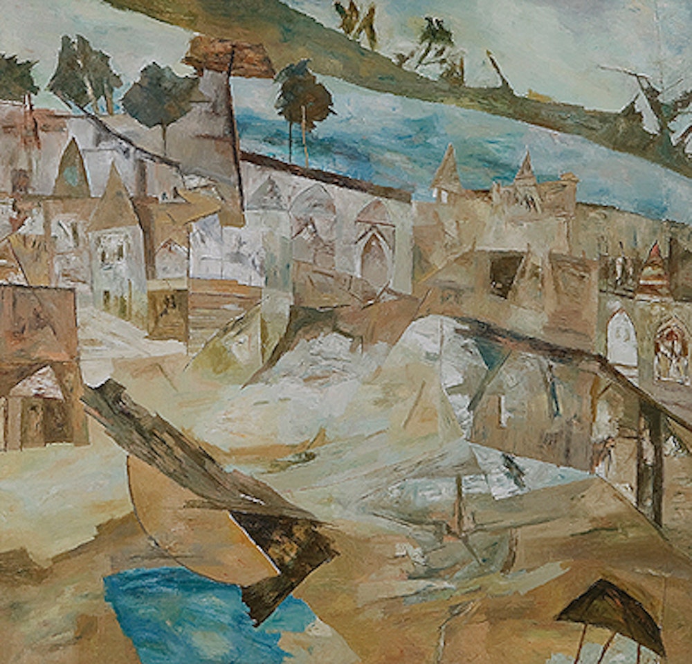 Benares Landscape by Ram Kumar