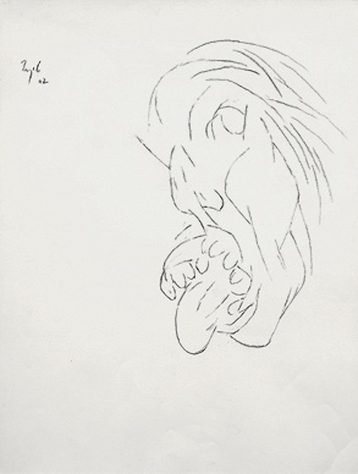 Untitled (Kali) by Tyeb Mehta