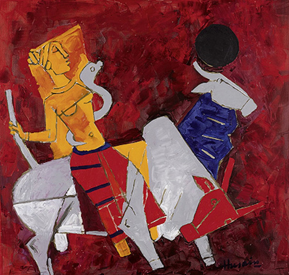Untitled by M.F. Husain
