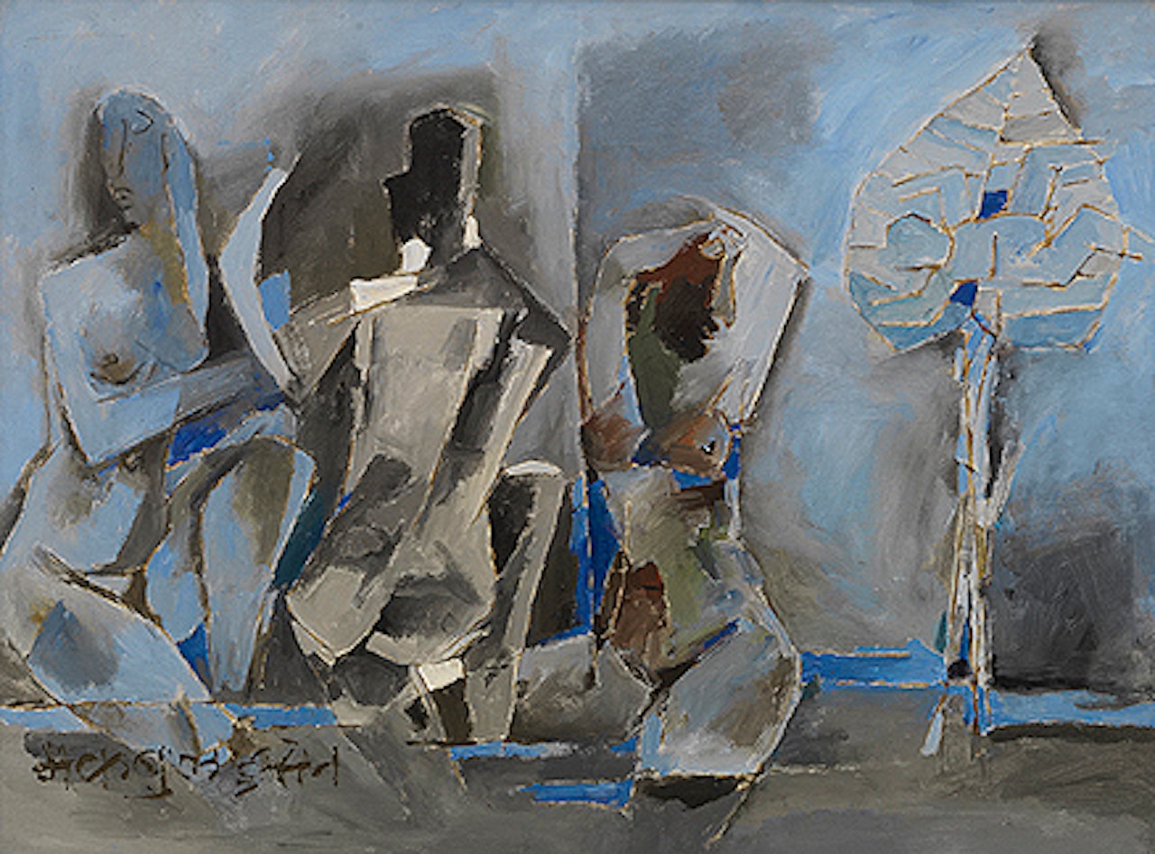 Untitled by M.F. Husain