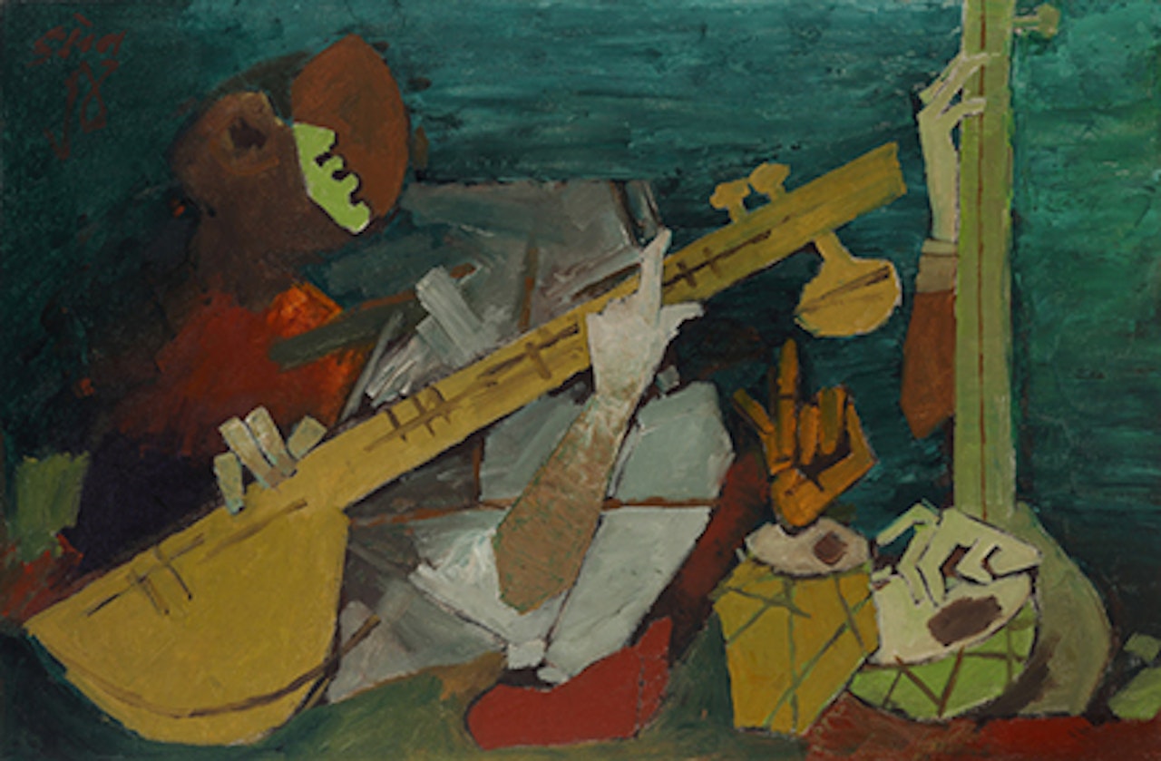 Untitled by M.F. Husain