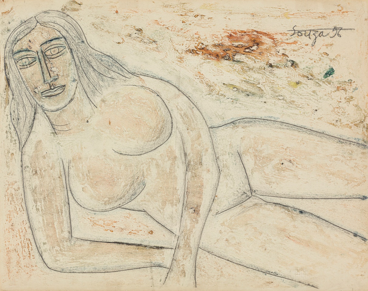 Untitled (Nude) by Francis Newton Souza