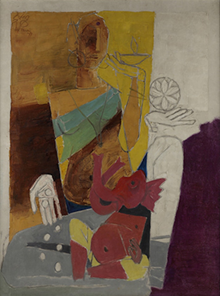 Untitled by M.F. Husain