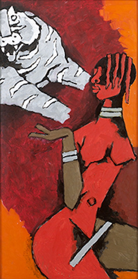 Untitled by M.F. Husain