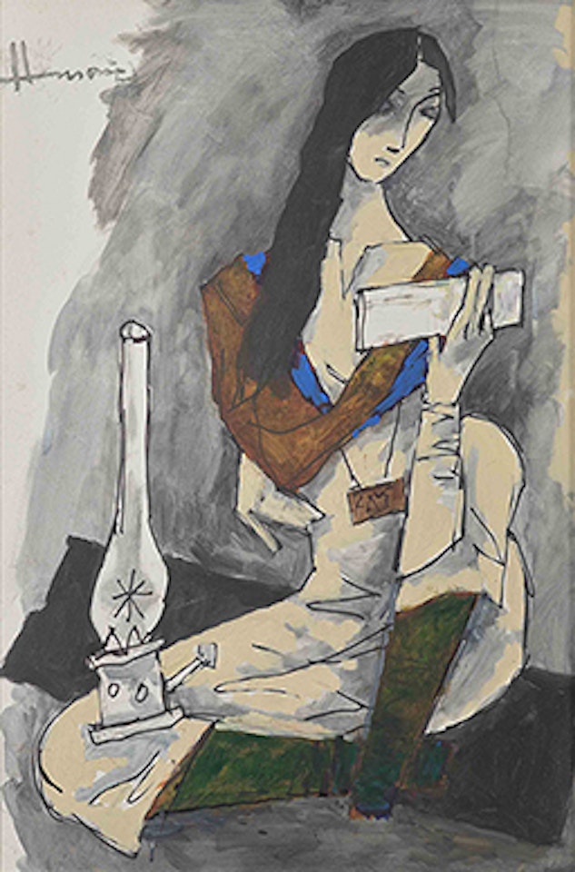 Untitled by M.F. Husain